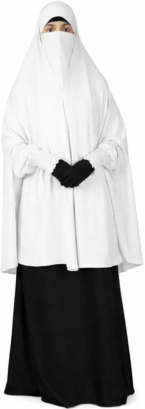 Brightonce Fashion Polyester Solid Abaya