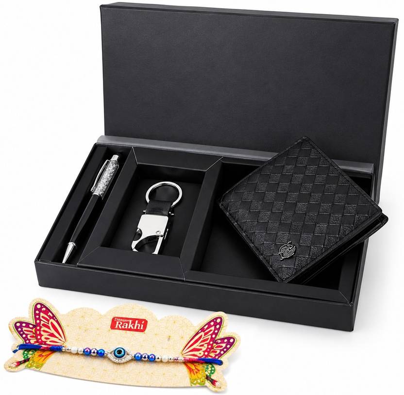 ZEVORA Wallet,Key Chain & Pen