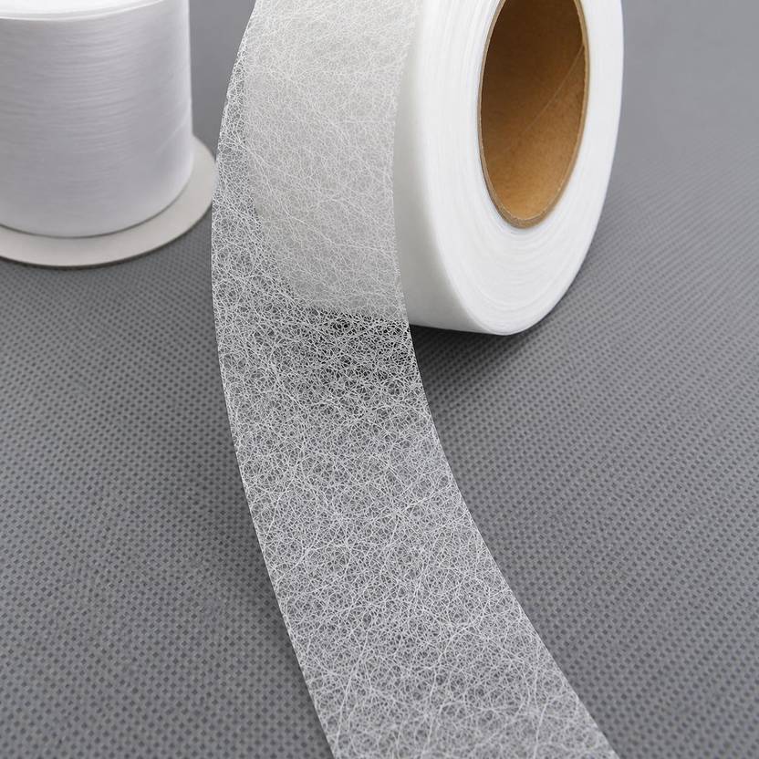 LumiUrban Fabric Fusing Tape Double Sided Adhesive Hem Tape Iron on Tape Magic Accessory Tape Dot