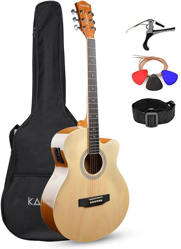 KADENCE KAD-FNTR-NAT-EQ-C Acoustic Guitar with Online Classes - Image 2