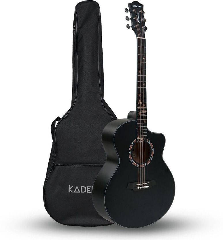 Kadence KFR77-BK Acoustic Guitar with Online Classes - Image 1