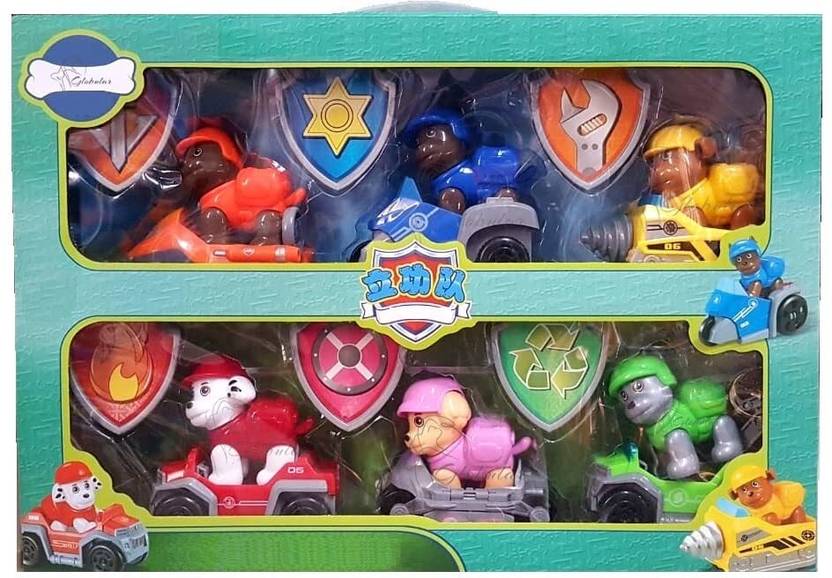 Akvanar Pup Buddies Super Heros Figure Team Mission Toy Pup Buddies