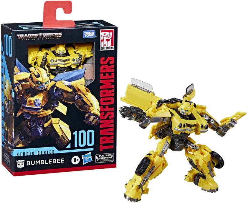 TRANSFORMERS Toys Studio Series Deluxe Class Bumblebee Toy, 4.5-inch ...