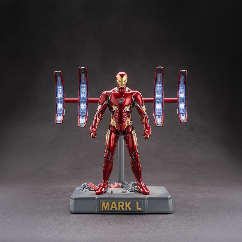 Marvel Iron Man Mark 42 Action Figure - Image 5