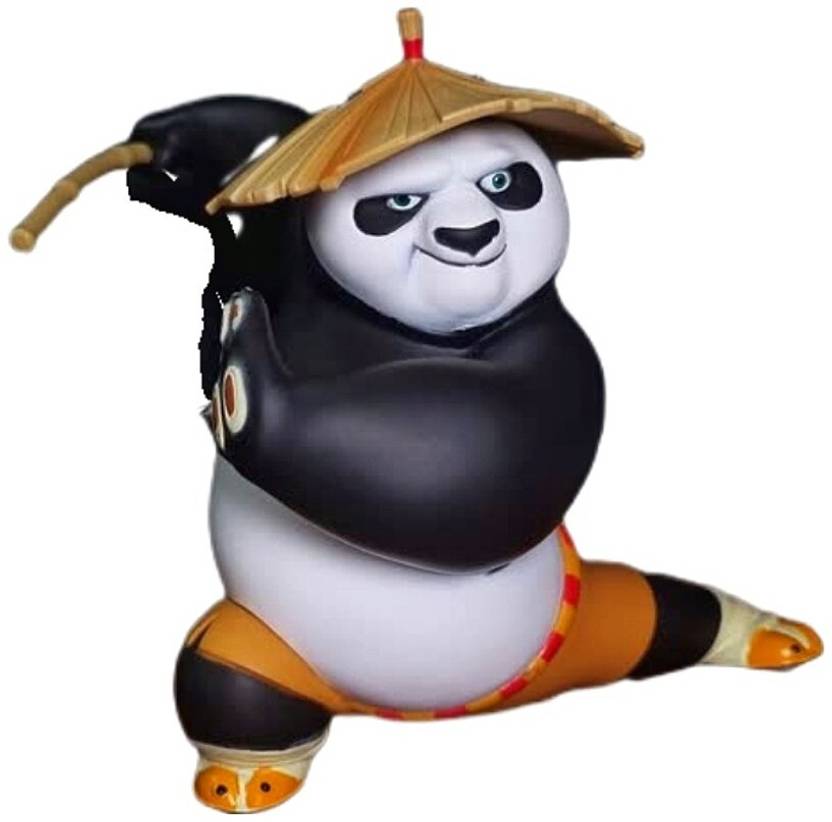 GLOWZADE Kung Fu Panda Action Figure for Car Dashboards , Desk and
