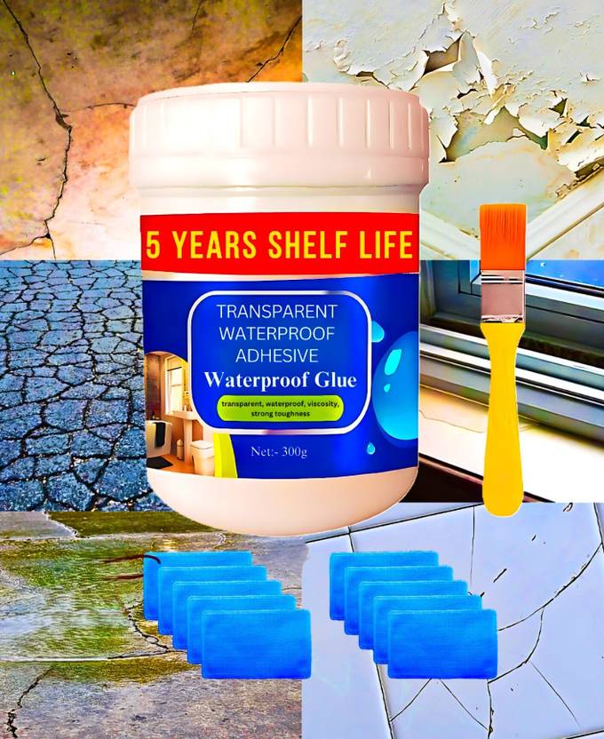 Truebond 5 years ShelfLife Transparent Waterproof Glue for Roof