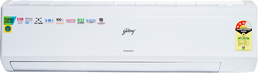 Godrej EI 20NINV3R32 WYS 1.7 Ton 3 Star AC