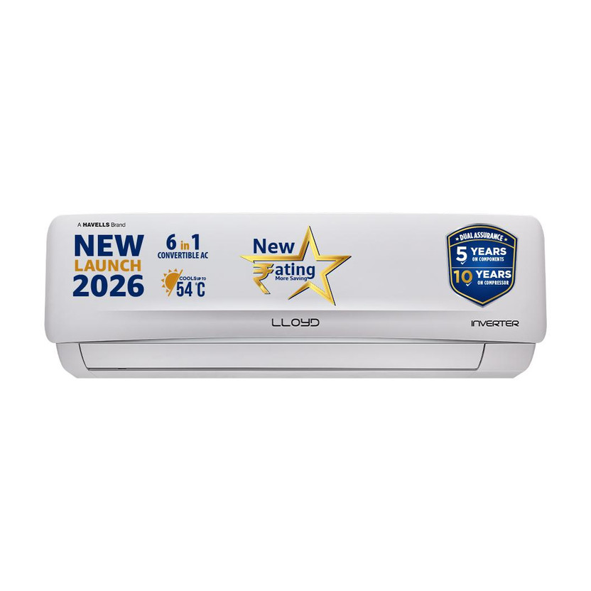 Lloyd 2026 Model 2 Ton 5 Star Split Inverter AC