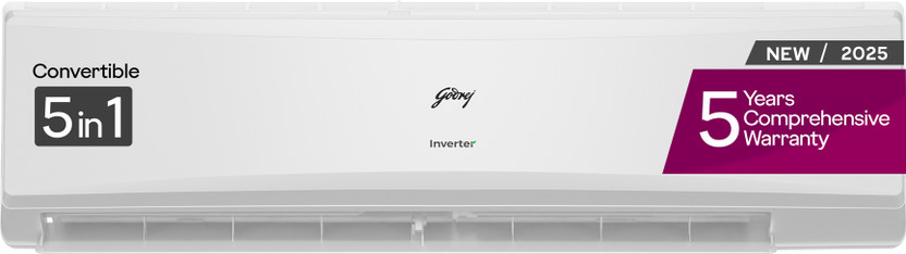 Godrej EI 17LINV5R32 WYR 1.4 Ton 5 Star AC