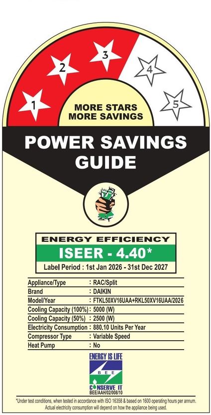Daikin 2026 1.5 Ton 3 Star Split Inverter AC - Image 2