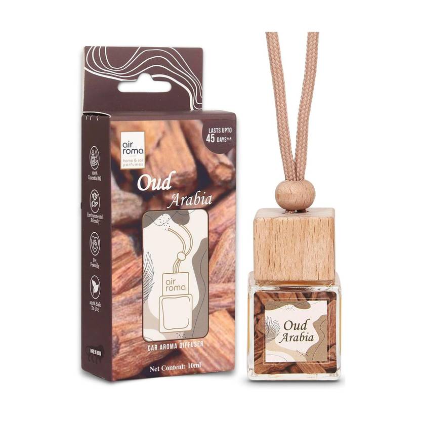 Airroma Oud Arabia Car Freshener Blocks Long Lasting Hanging Car Perfume, Lasts Up to 45 Days