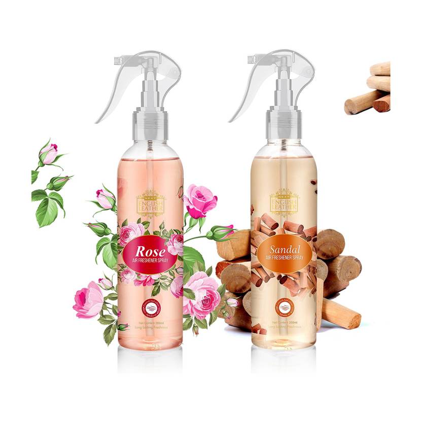 NEXT Rose and Sandal, Nature's Air Freshener Car Freshener Spray Rose and Sandal Air Freshener