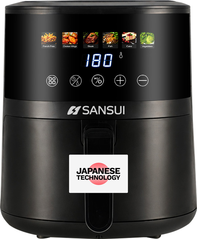 Sansui Kurkura Magic 5L With 85% Less Oil Consumption, Digital