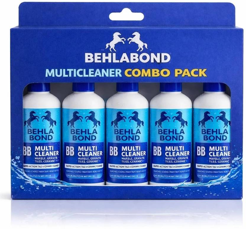 BEHLABOND Multi Cleaner Pack of 5 – Rapid Stain Remover for Marble, Granite & Tiles