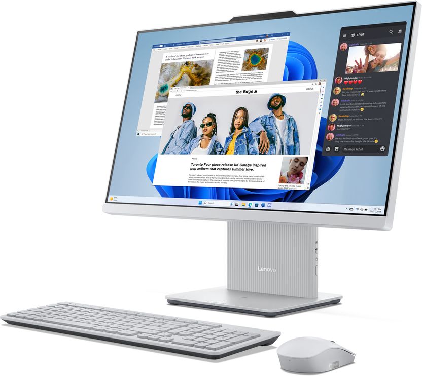 Lenovo IdeaCentre AIO Ryzen 5 8GB 512GB SSD - Image 7