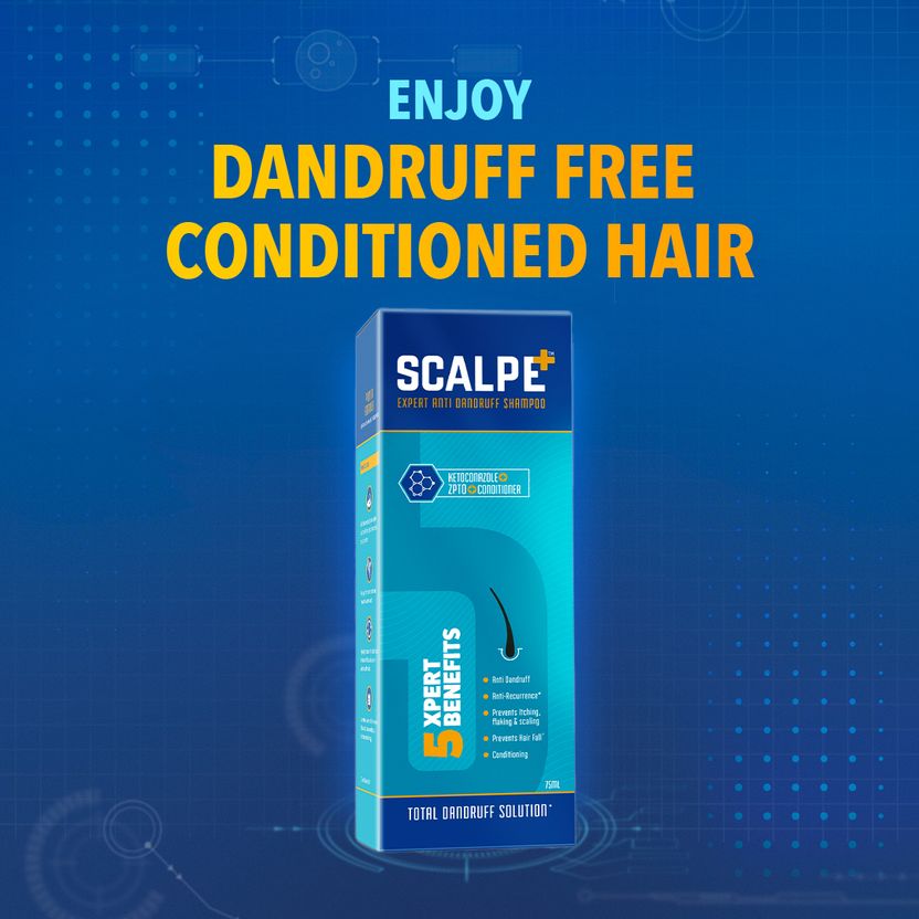 Scalpe Plus Anti Dandruff Shampoo 2 Pack of 2 · 75 ml (150 ml total) - Image 7