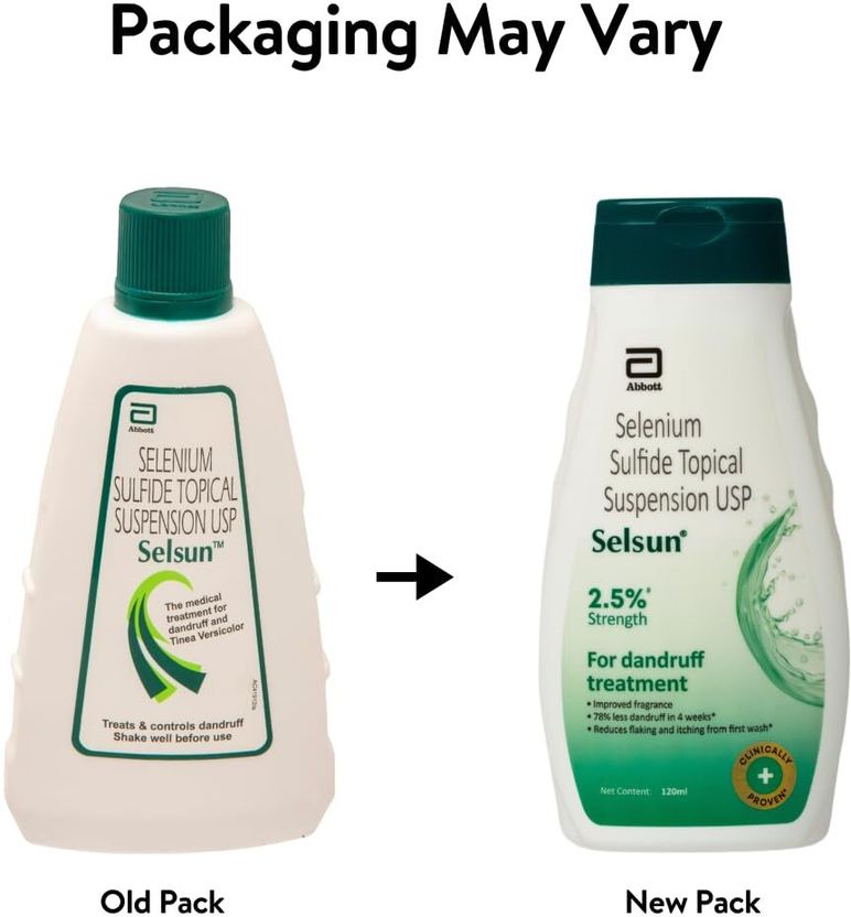Selsun Suspension Anti Dandruff Shampoo 120ml - Image 6