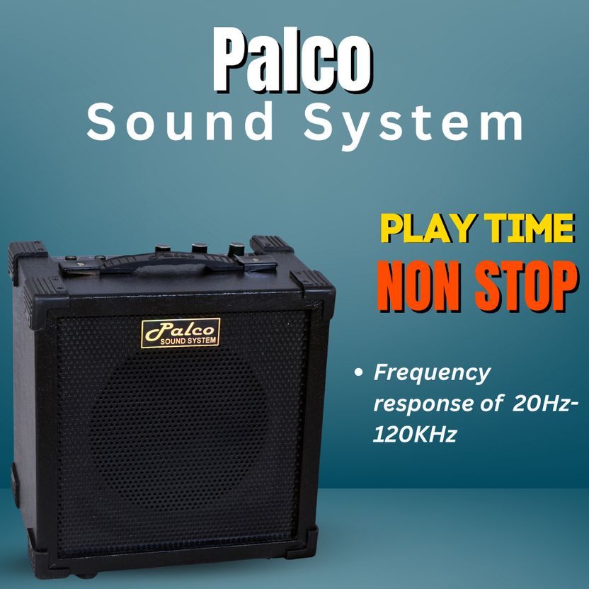 Palco PAL104-USB 25W AV Power Amplifier (Black) - Image 4