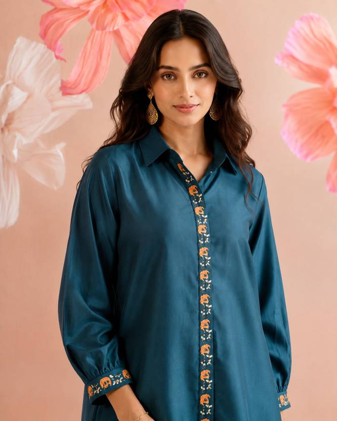 Seraphic Bold N Beautiful Shirt Palazzos Co-ords Set