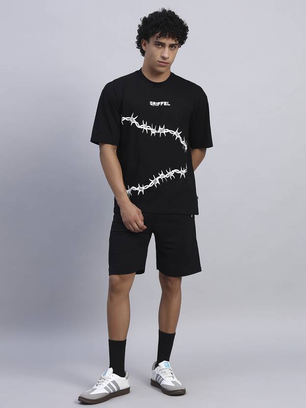 Griffel Tshirt Regular Shorts Co-ords Set