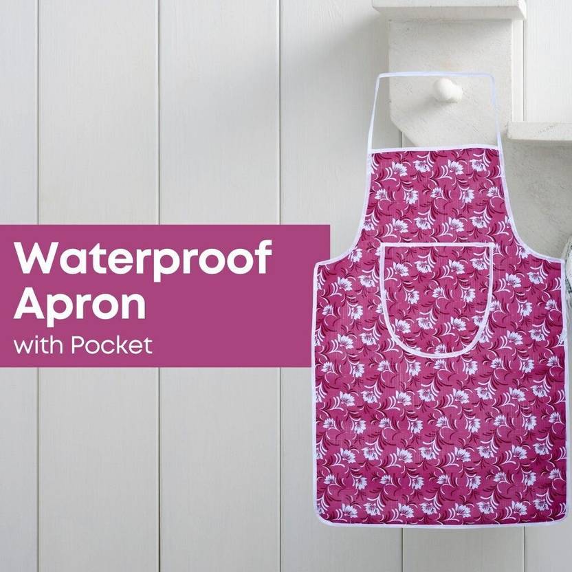 Cleansia PVC Home Use Apron - Free Size