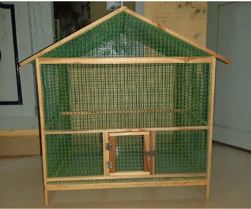 Thaimart Love Birds cage Wood cage Aquarium Fish Net Price in India