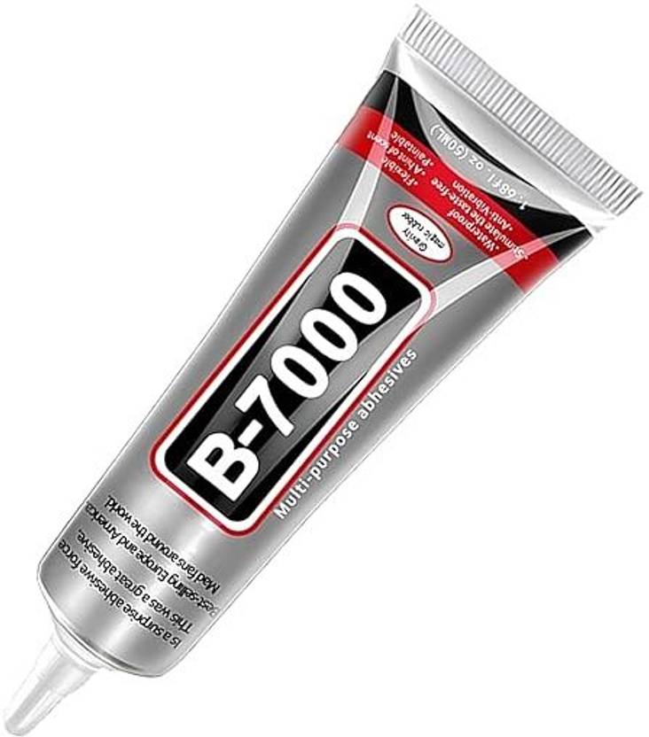MSVTRADESS B-7000 Glue for Rhinestone Crafts, Jewelry, Fabric, and Screen Repair Aquarium Reef Glue