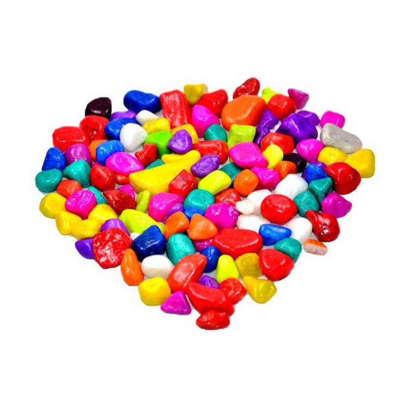 craftfry Multi-Colored Pebbles/gravels/Stone, 475g Marble Planted Substrate