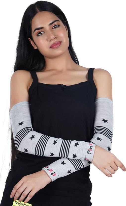 PinKit Cotton Arm Sleeve For Men & Women With Tattoo