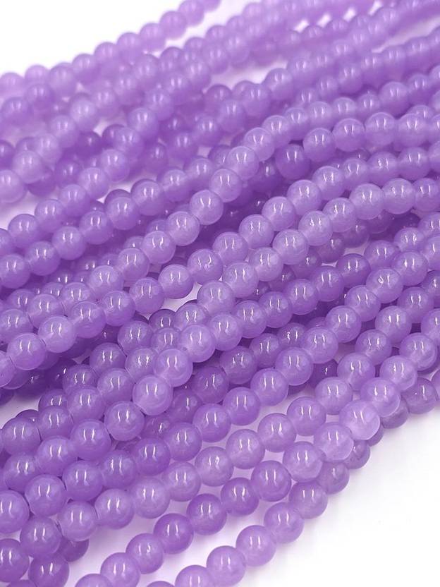 Threads & Beads Purple Glass Beads Pack Of 200