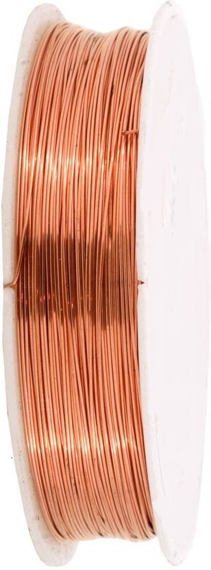 ALEAF 10 Meters Copper Wire 24 Gauge(0.56mm) - for Craft, beading and Electronics