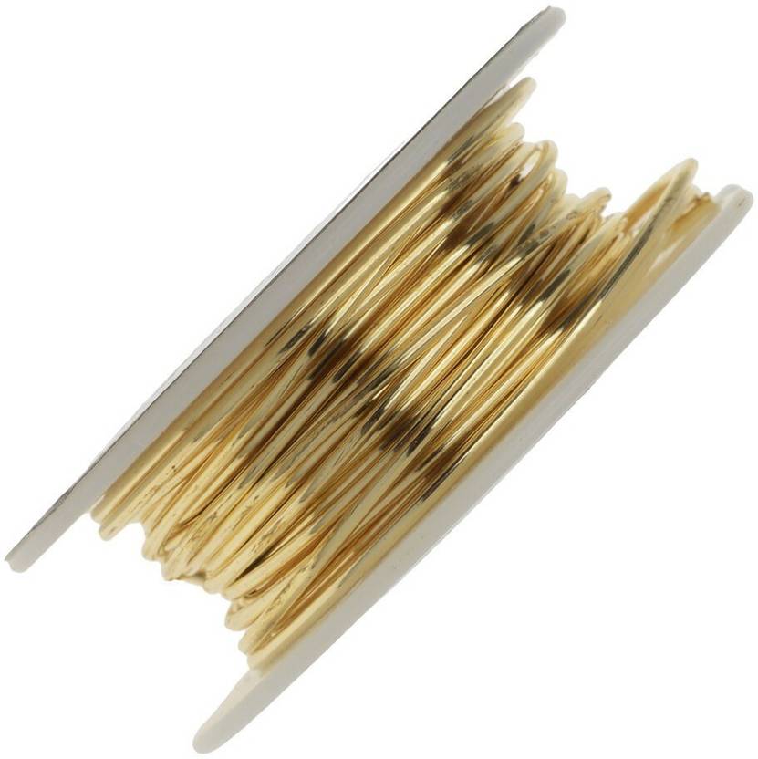 ALEAF 10 Meters Brass Wire 20 Gauge(0.92mm) For Craft, beading and Jewellery