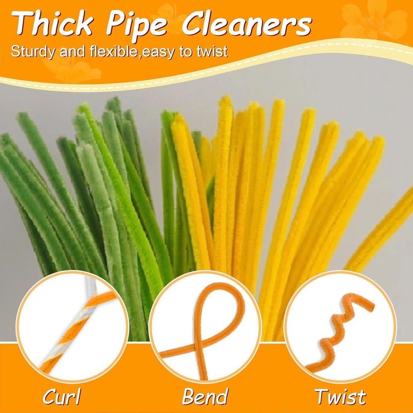 Shivom 26pc Sunflower Pipe Cleaners Kit - Image 4
