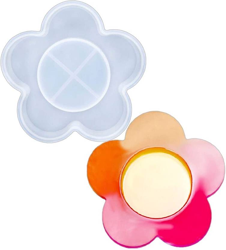 BanteyBanatey Tea Light Candle Holder Stand Flower Diwali Shape Mold