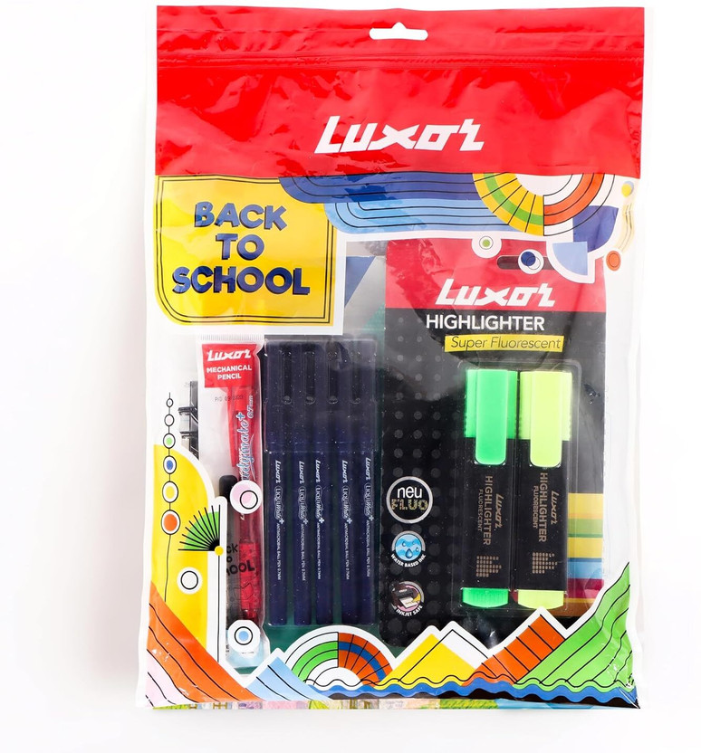 Flipkart.com | LUXOR Back to School Kit, A Complete Set for Students - Art Set