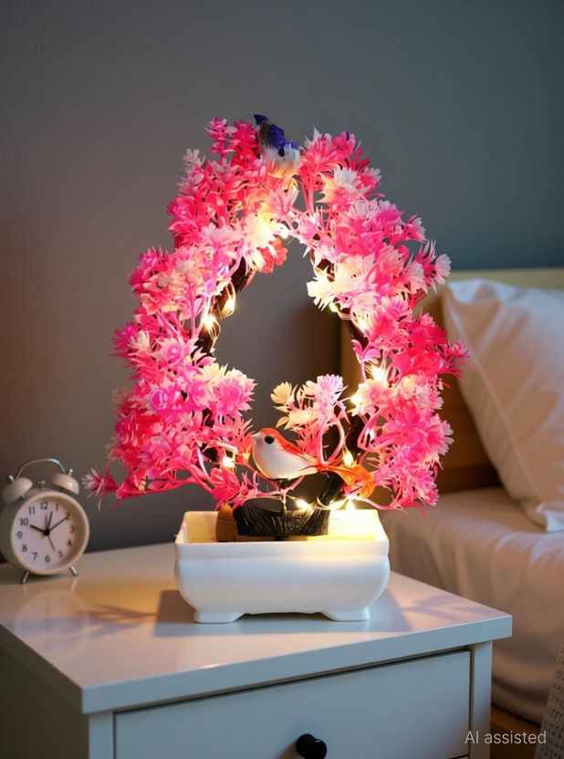 MODO Artificial Bonsai Tree with Sparrow - Image 9