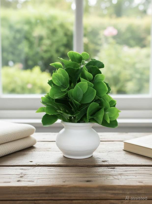 Parthak Artificial plant with pot for home and office decor Bonsai Artificial Plant  with Pot