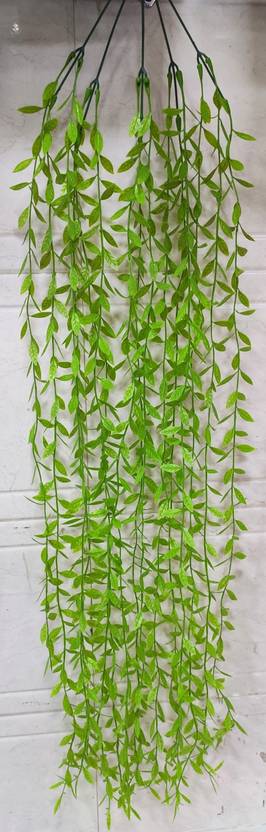 BAARIG Natural Looking 15 Long Hanging Creeper Leaves Artificial Plant