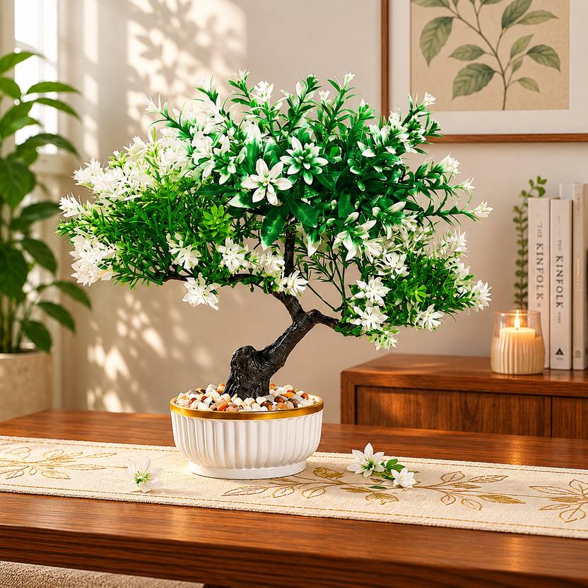 Fauxvatika Bonsai Artificial Plant  with Pot