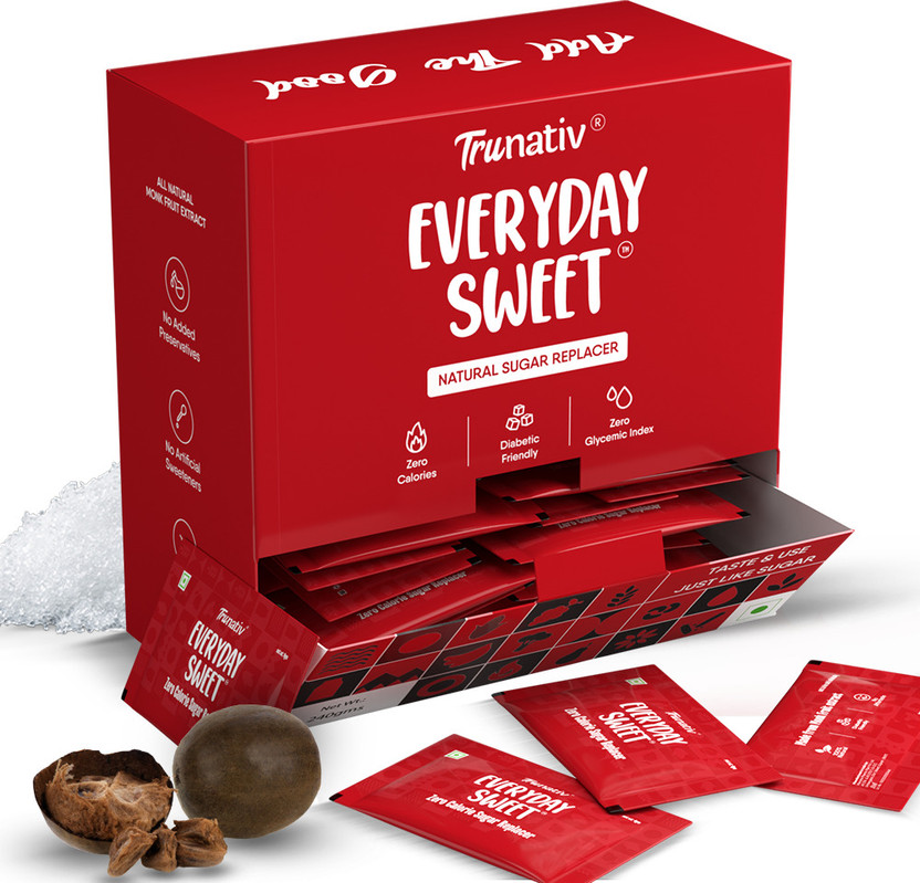 TruNativ Everyday Sweet, 1:1 Monk Fruit Juice Powder, Sugar