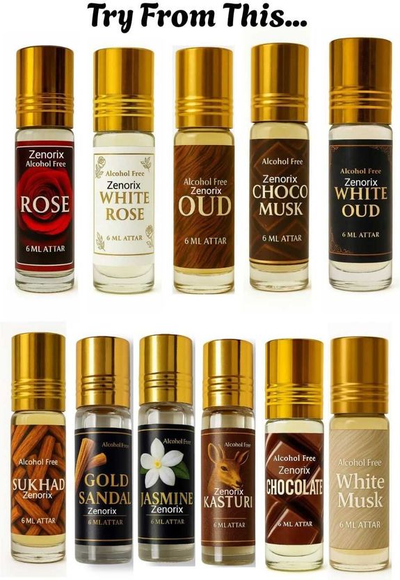 Zenorix White Musk Attar 6ml Perfume Oil - Image 2