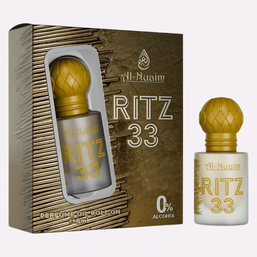 Al-Nuaim Ritz 33 Attar Premium Scent Oil - Image 1