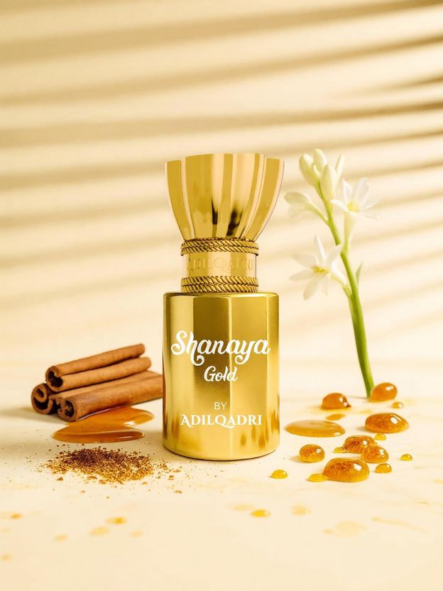 Adilqadri Shanaya Gold Gourmand Fragrance - Image 4