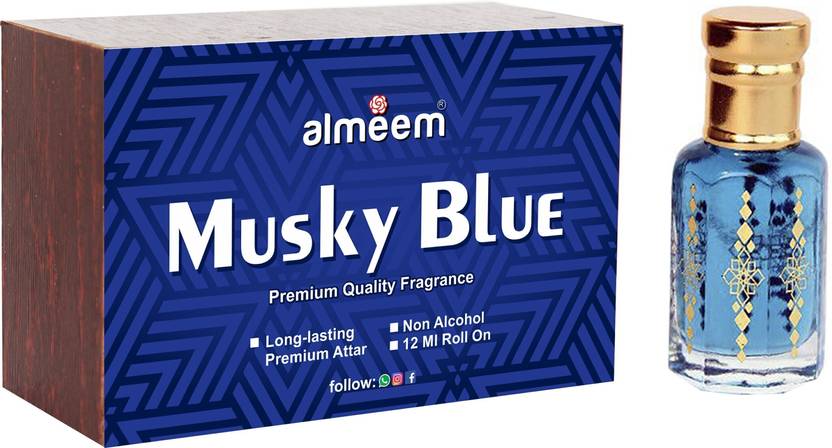 Almeem MUSKY BLUE Floral Attar
