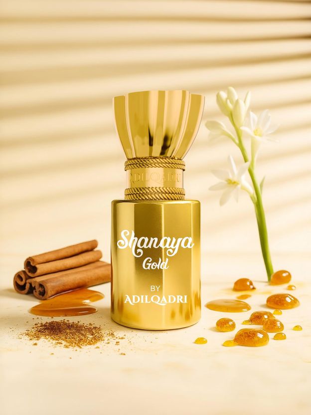 Adilqadri Shanaya Gold Gourmand Fragrance - Image 3