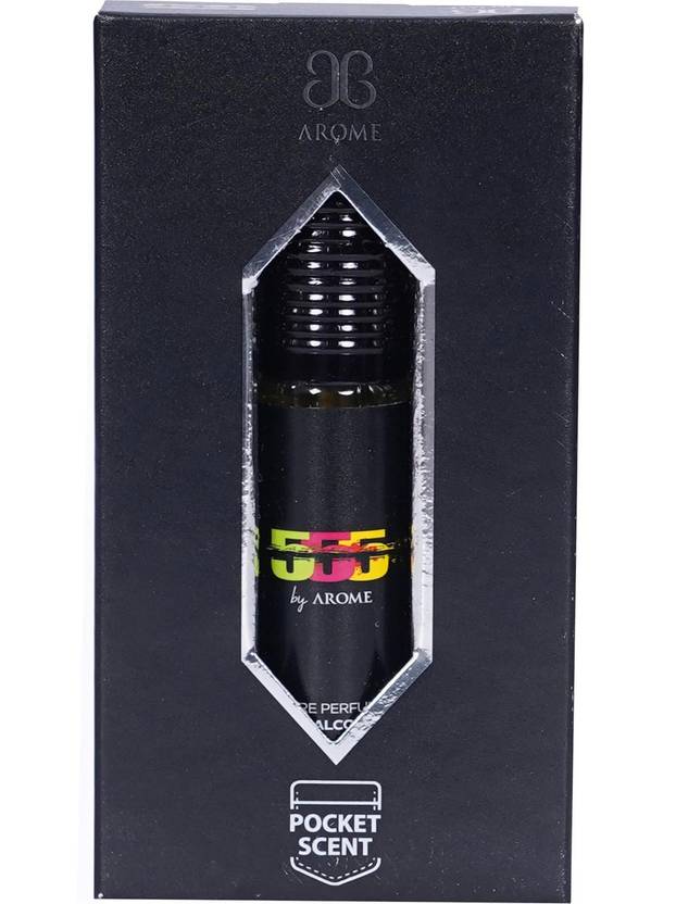 AROCHEM Arome 555 Attar Long Lasting Fragrance No Alcohol Pure Perfume 6ML (Pack of 1) Herbal Attar