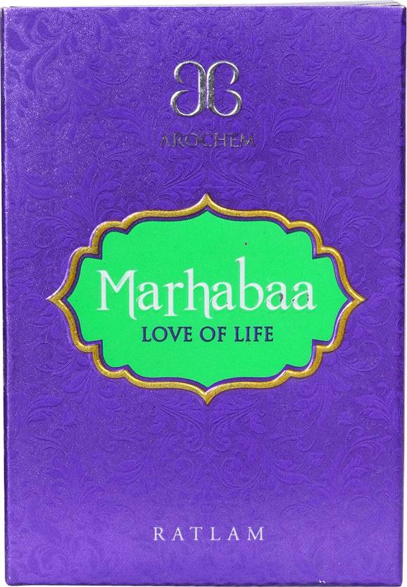 AROCHEM MARHABAA Attar Long Lasting Fragrance No Alcohol Pure Perfume 6ML (Pack of 1) Herbal Attar