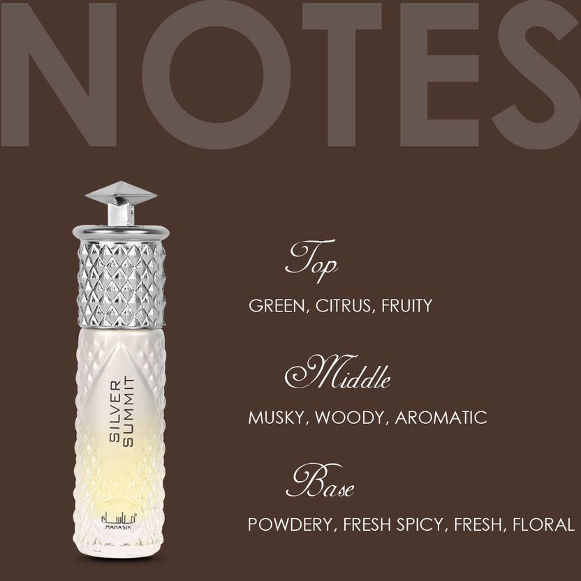 Manasik Silver Summit Premium Attar 6ml - Image 3