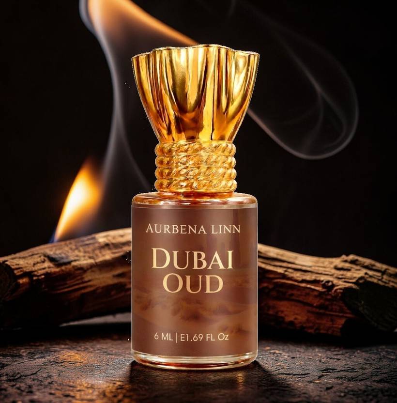 Aurbena Linn Dubai Oud Attar Long Lasting Fragrance | Non-Alcoholic6mL.06 Floral Attar