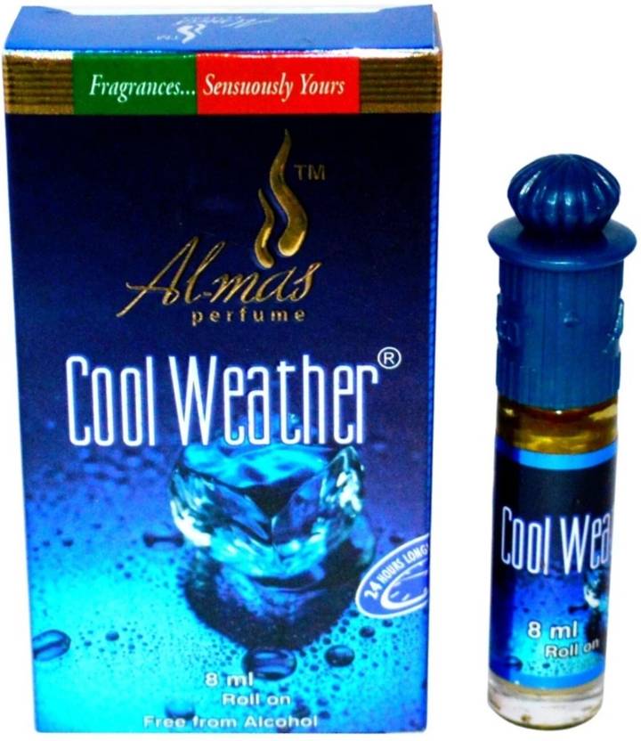 Almas Cool Weather Pocket Attar. Floral Attar 8 ml Floral Attar